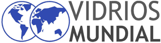 Logo de vidrio mundial